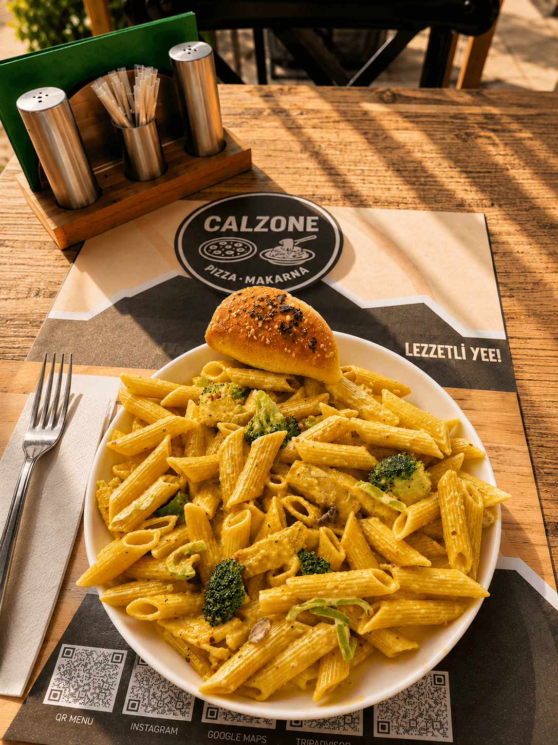 Curry Kremalı Penne